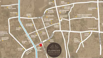 Location of Krishna Florence Excellence - Image 365705