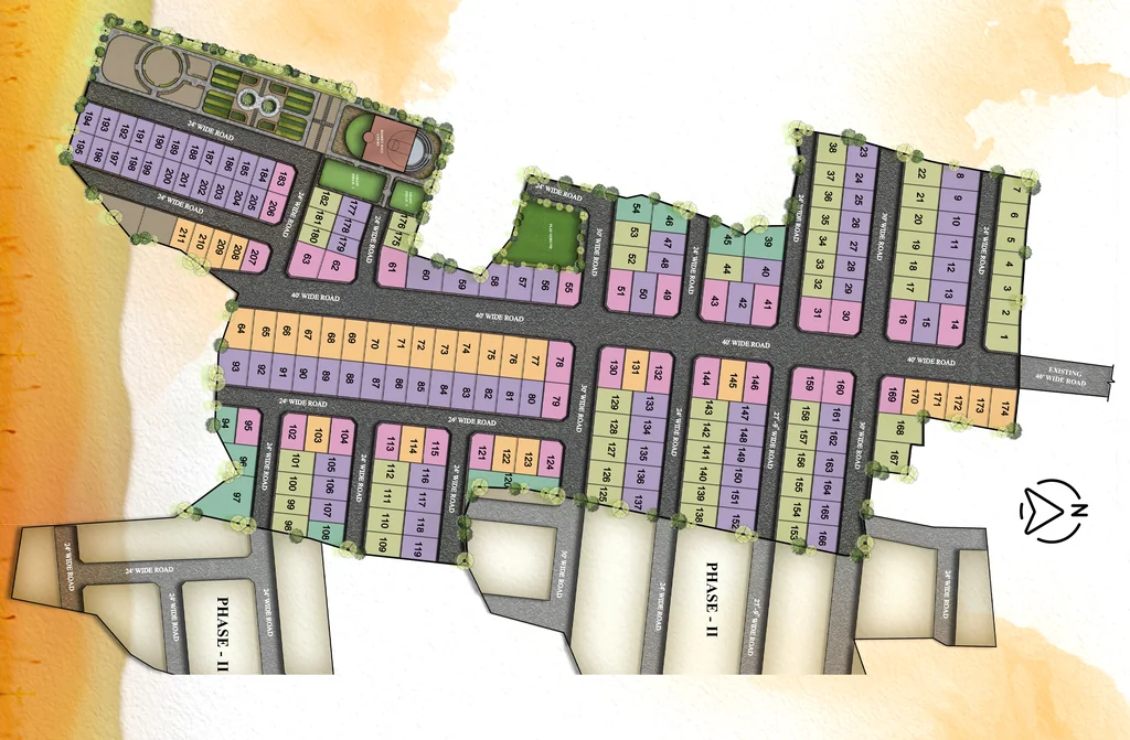 Master Plan of Elephantine Aztec in Thirumazhisai, Chennai - Image 322243