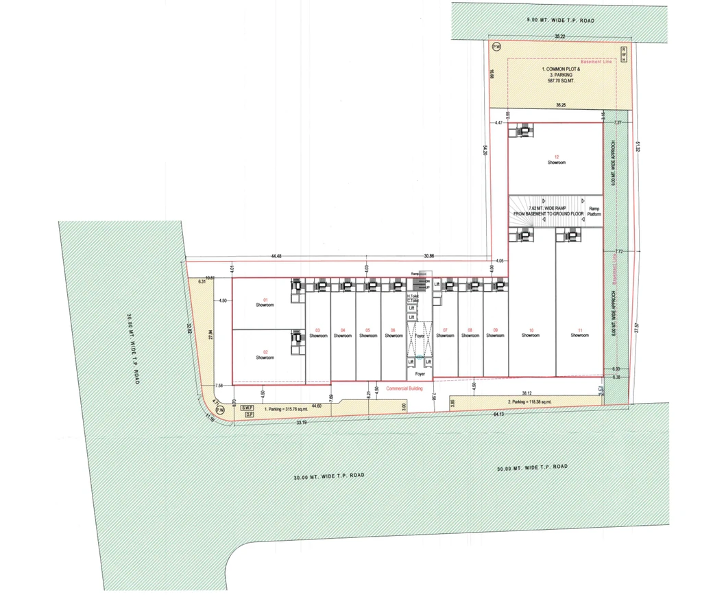 Master Plan of Empire Edge in Gotri, Vadodara - Image 363549