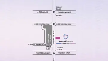 Location of Crystal Pramukh Commercial Hub - Image 363621