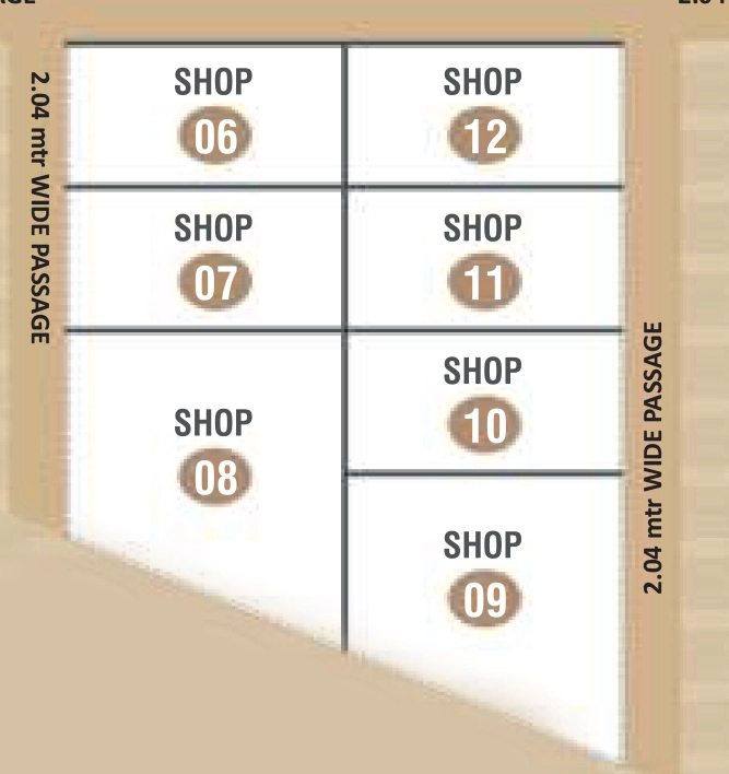 Floor Plan of Royal Icon in Karjan, Vadodara - Image 363660