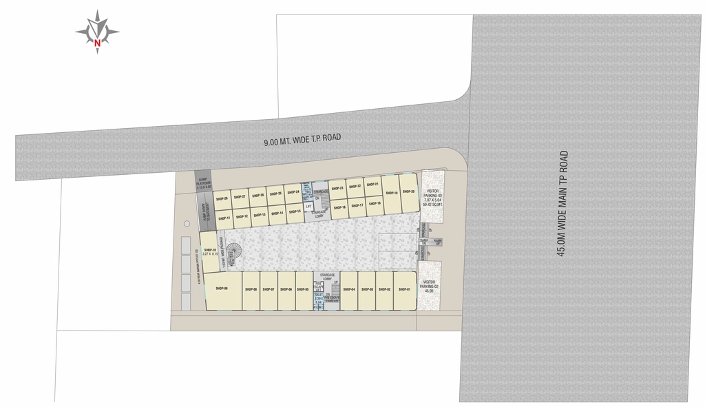 Master Plan of Hari Yogi Florencia in Jambuva, Vadodara - Image 363597