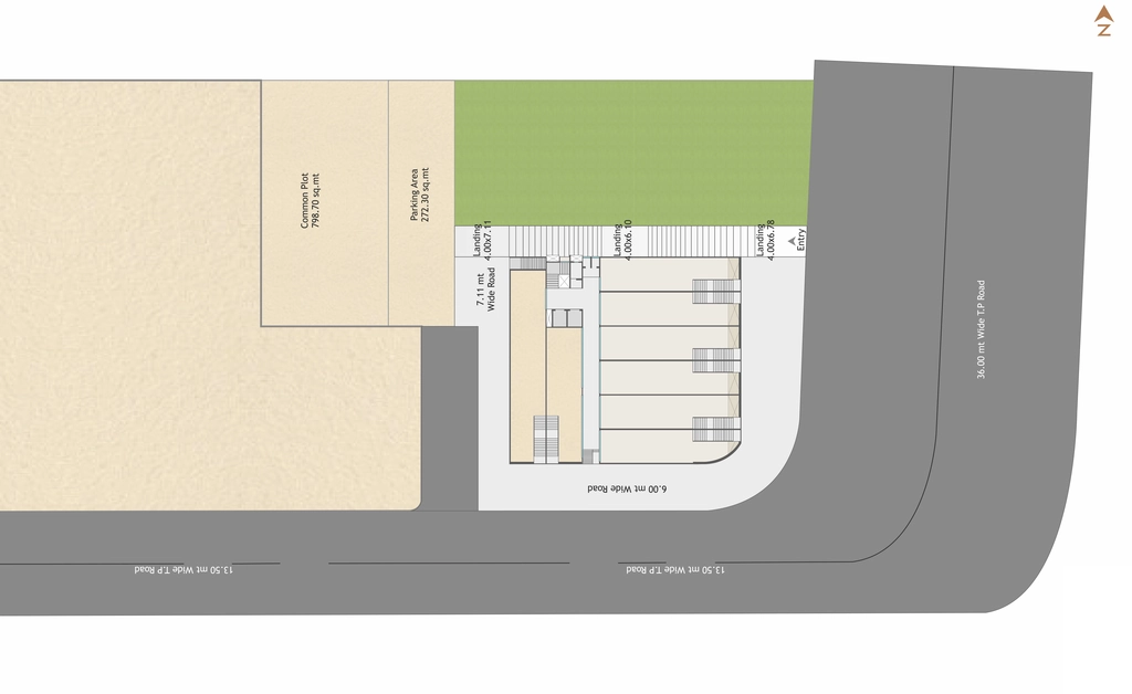 Master Plan of Om Sai Inspirom in Harni, Vadodara - Image 363627