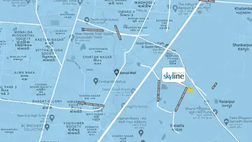 Location of Commercial Avadh Skyline - Image 363538