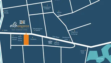 Location of Shiv Elite Elegance - Image 363781