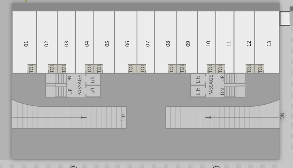 Floor Plan of Commercial Anjani Solaris Plus in Bhayli, Vadodara - Image 363527