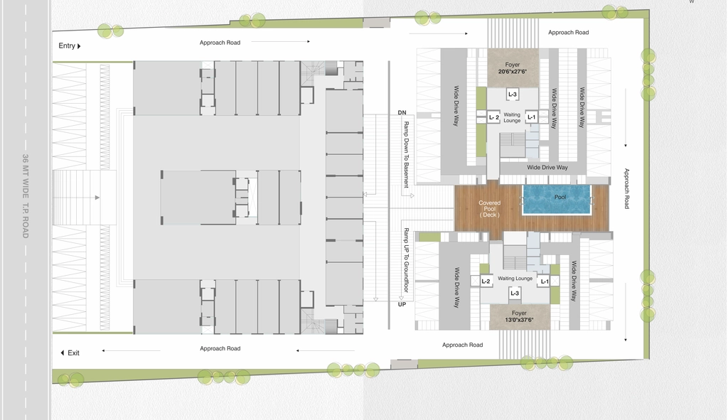 Master Plan of Commercial Embe Opulence in Manjalpur, Vadodara - Image 364784