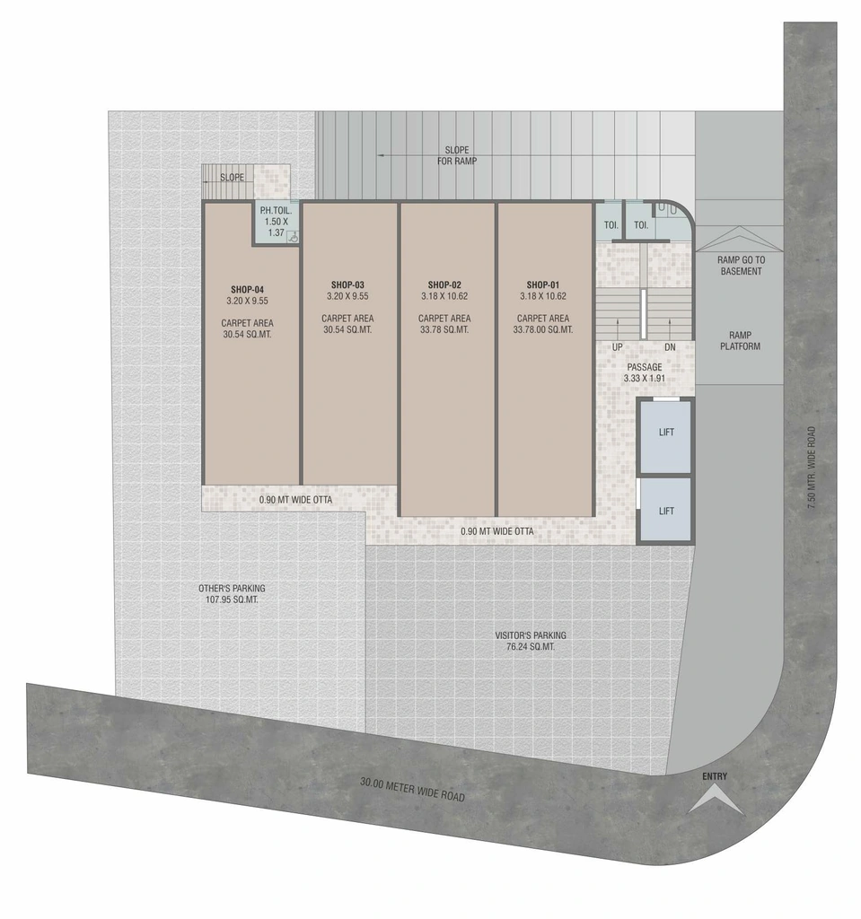 Master Plan of 7 Sky Arise in Gotri, Vadodara - Image 364749