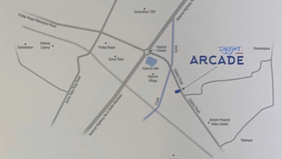 Location of Safalya Arcade in Dabhoi Road, Vadodara - Image 366226