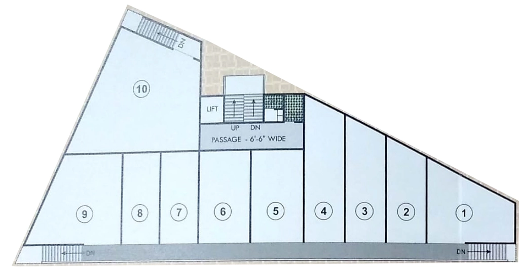 Floor Plan of Pancham Icon in Ajwa Road, Vadodara - Image 365833
