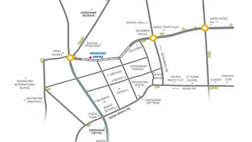 Location of Navkar Broadway Empire - Image 365741