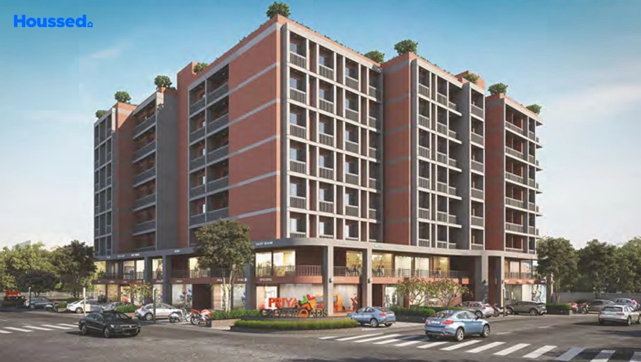Project Image of Commercial Shirin Priya Crossroads in Gotri, Vadodara - Image 365794
