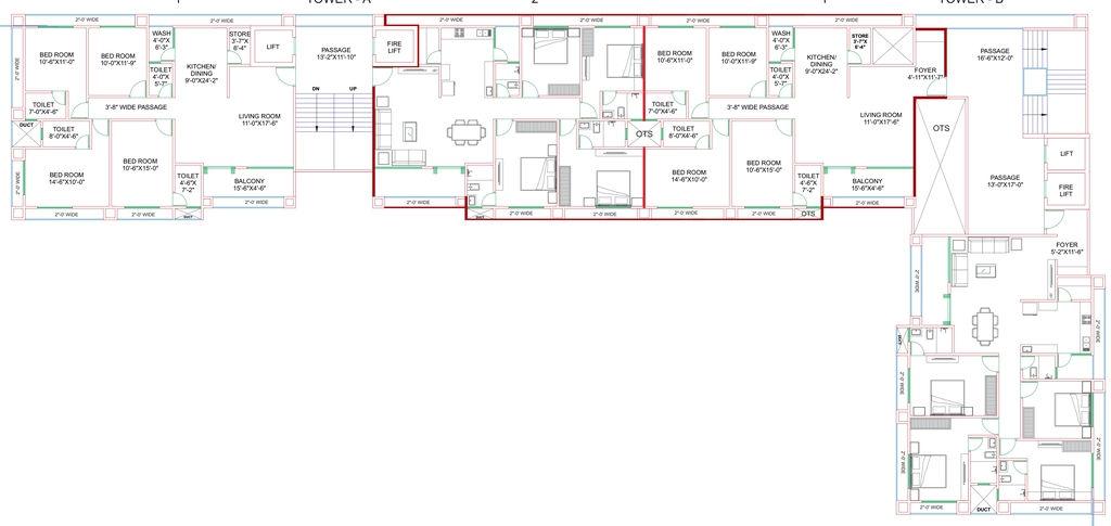 Floor Plan of Commercial Aaryas Landmark in Sevasi, Vadodara - Image 365928