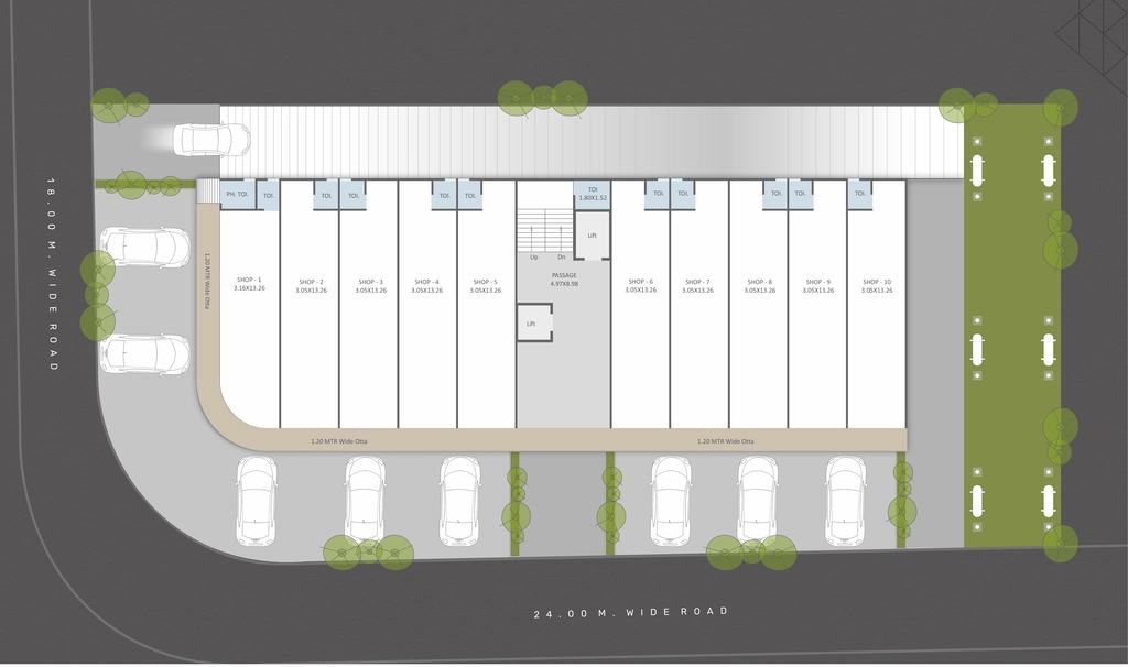 Master Plan of Sahyog Space in Gotri, Vadodara - Image 365772