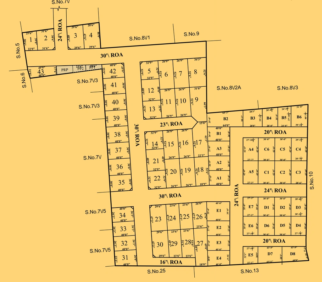 Master Plan of AKB Fortune in Urapakkam, Chennai - Image 324262