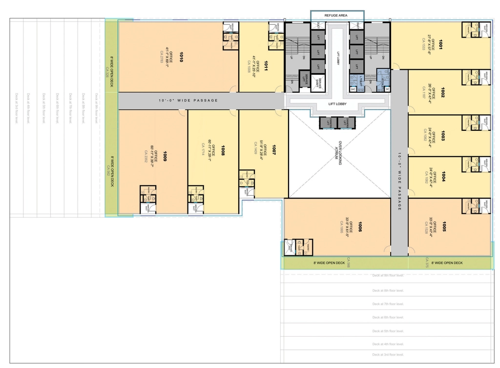 Floor Plan of Rajhans Skylar in Vesu, Surat - Image 326900