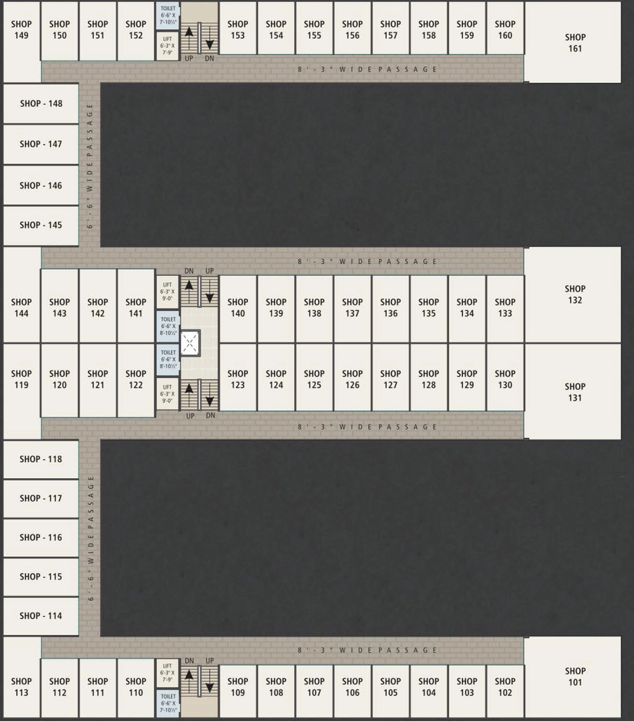 Floor Plan of S2N Orchid Harmony in Palanpur, Surat - Image 359301
