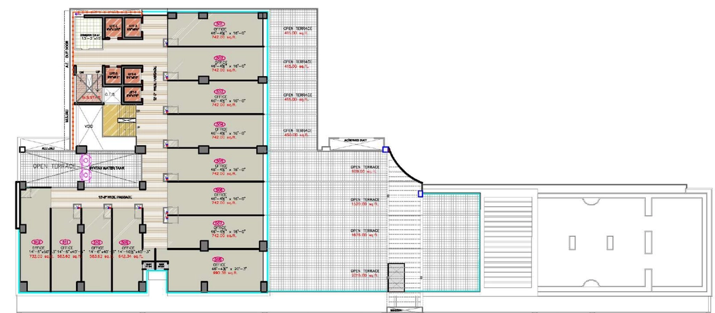 Floor Plan of Vasupujya Rio Empire in Adajan, Surat - Image 356219