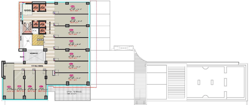 Floor Plan of Vasupujya Rio Empire in Adajan, Surat - Image 356218