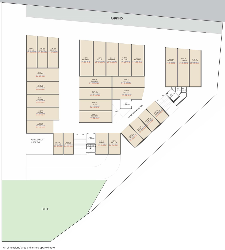 Master Plan of Varni Sahajanand Hub in Pasodara, Surat - Image 319215