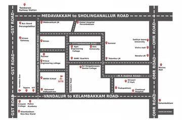 Location of Sathiyam Serene Enclave - Image 324969