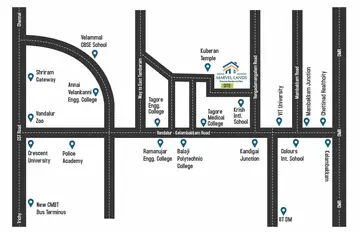 Location of Sathiyam Marvel Land - Image 325017