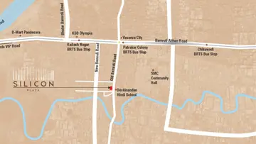 Location of Shree Silicon Plaza - Image 359860