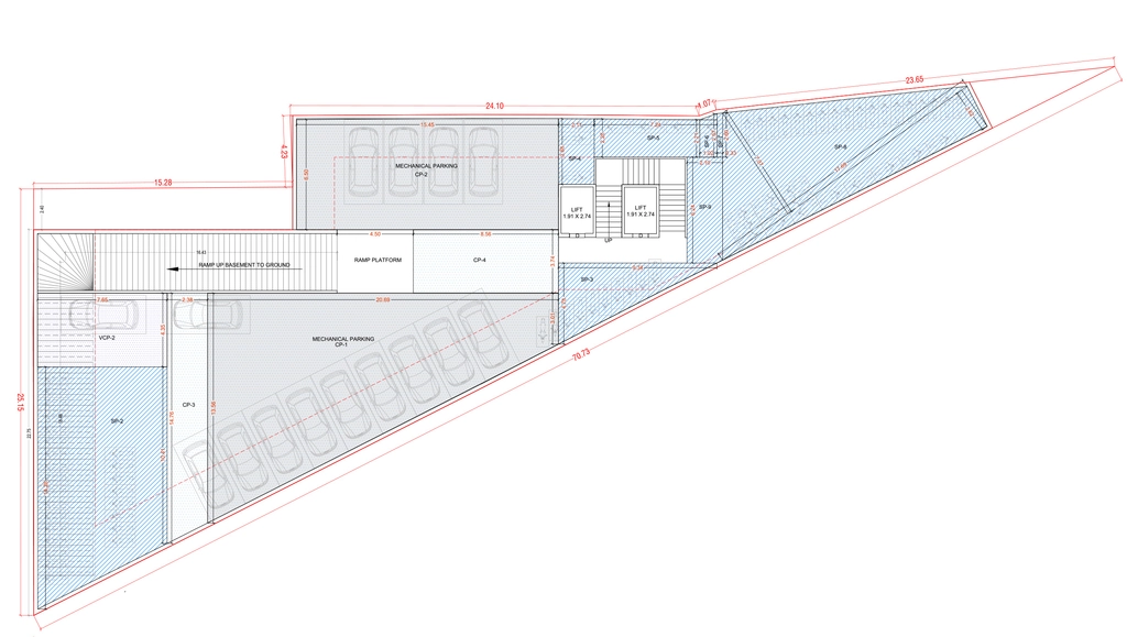 Master Plan of Angel Rhythm House in Bhatar, Surat - Image 359774