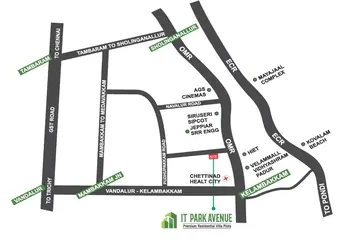 Location of Sathiyam IT Park Avenue - Image 324994
