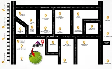 Location of Sathiyam Arohana Avenue - Image 325045