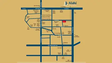 Location of Nidhi Textile Market - Image 359802