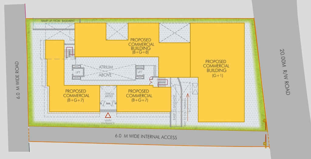 Master Plan of CD Times Square in Margao, Goa - Image 369091