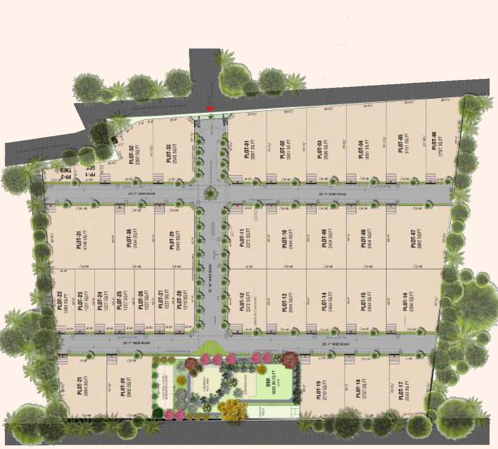 Master Plan of Radiance Paradise in Injambakkam, Chennai - Image 322977