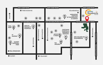 Location of Radiance Residencia - Image 323029