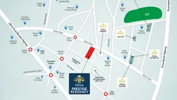 Location of Privia Prestige Residency - Image 24641