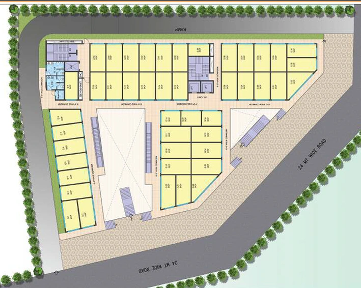 Master Plan of HT Kamakhya Cross Walk in Sector Pi 2, Greater Noida - Image 309074
