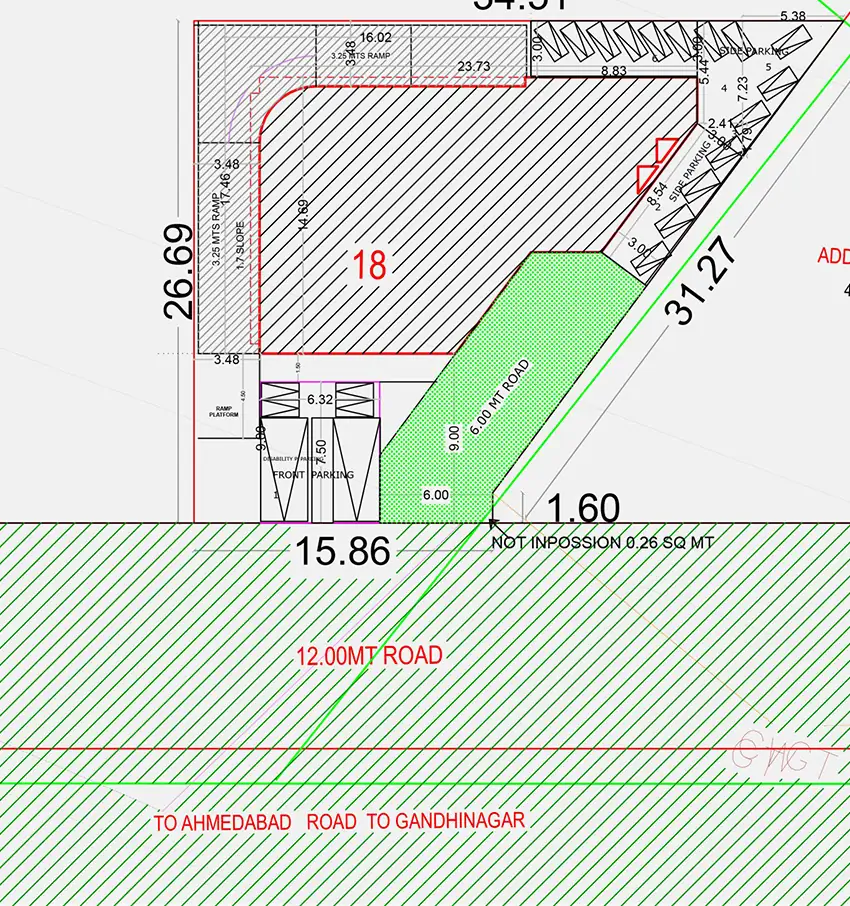 Master Plan of Green Aura in Sargasan, Gandhinagar - Image 328598