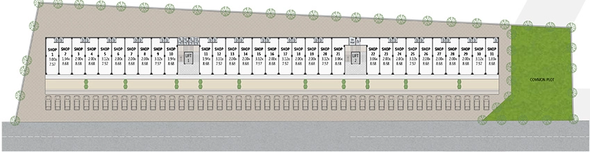 Master Plan of Ananta Arizona Prime in Mansa, Gandhinagar - Image 327867