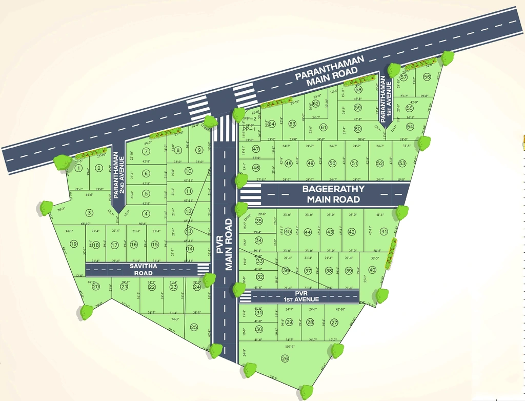 Master Plan of Urban Tree Gold Mine in Avadi, Chennai - Image 323245