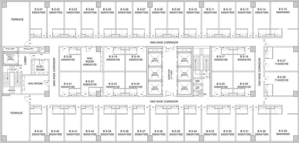 Floor Plan of Migsun Nehru Place in Yamuna Expressway, Greater Noida - Image 310908
