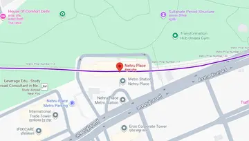 Location of Migsun Nehru Place - Image 310906