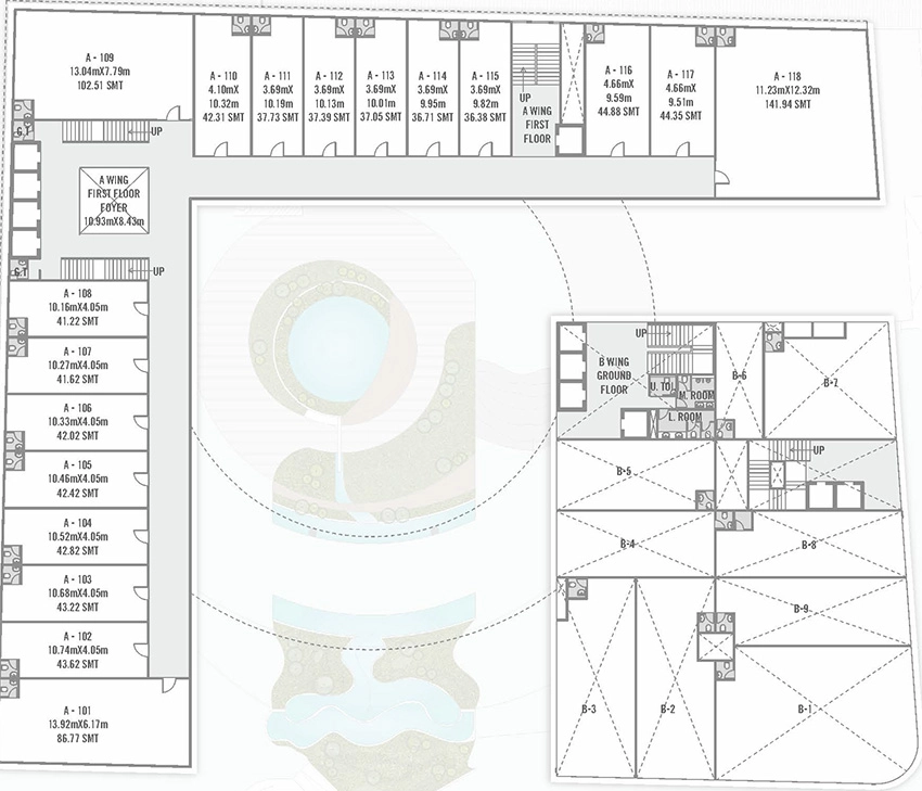 Floor Plan of Vihaan 273 in Sargasan, Gandhinagar - Image 342017