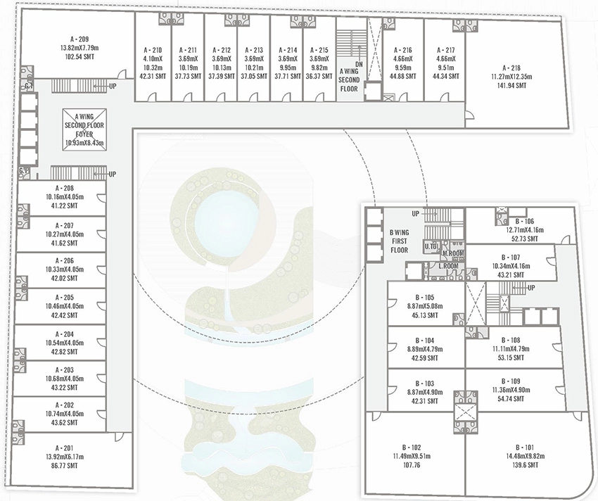 Floor Plan of Vihaan 273 in Sargasan, Gandhinagar - Image 342018