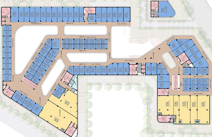 Floor Plan of Copious Vista Corner in Sector 89, Gurgaon - Image 366427