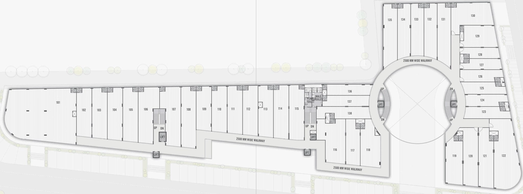 Floor Plan of The Urbania in Kudasan, Gandhinagar - Image 355316