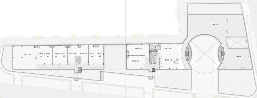 Floor Plan of The Urbania in Kudasan, Gandhinagar - Image 355313