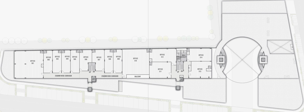 Floor Plan of The Urbania in Kudasan, Gandhinagar - Image 355314