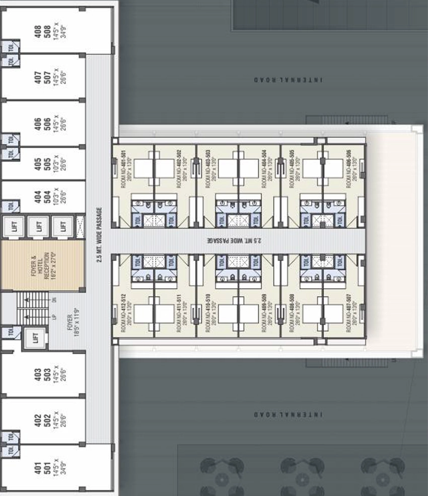 Floor Plan of Shreeji Elixir in Raysan, Gandhinagar - Image 341650