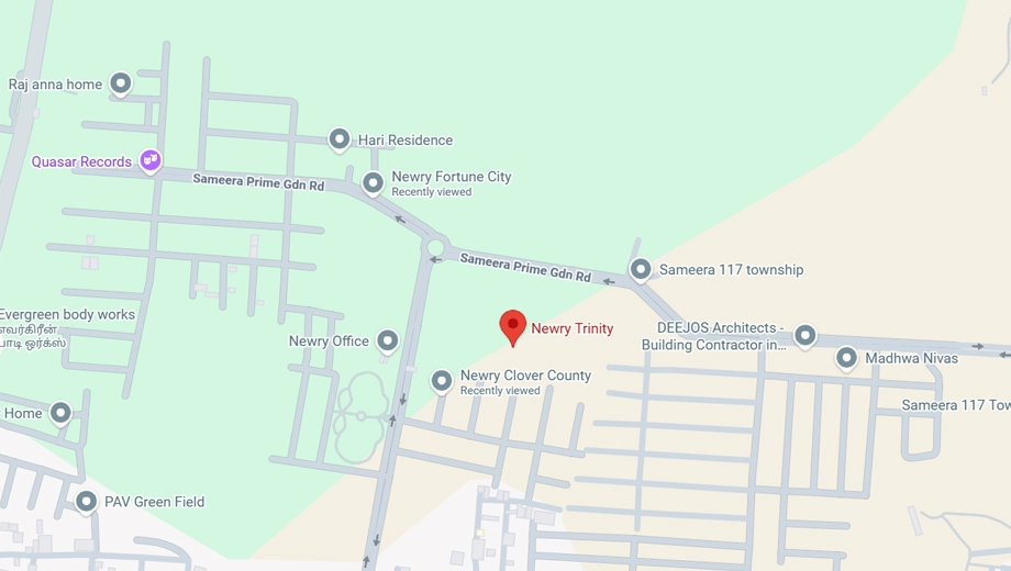 Location of Newry Trinity in Parivakkam, Chennai - Image 358483