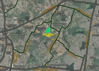 Location of Sri Lakshmi Green city - Image 331445